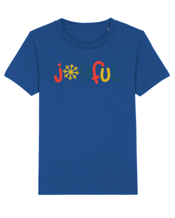 Joyful Xmas Yellow Majorelle Blue