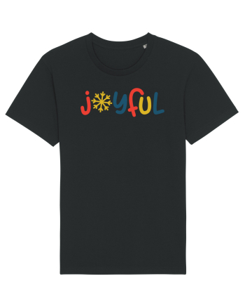 Joyful Xmas Yellow Black