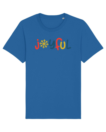 Joyful Xmas Yellow Royal Blue
