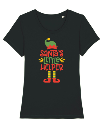 Santas Little Helper Black