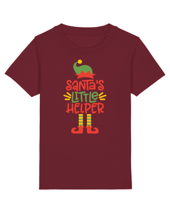 Santas Little Helper Burgundy