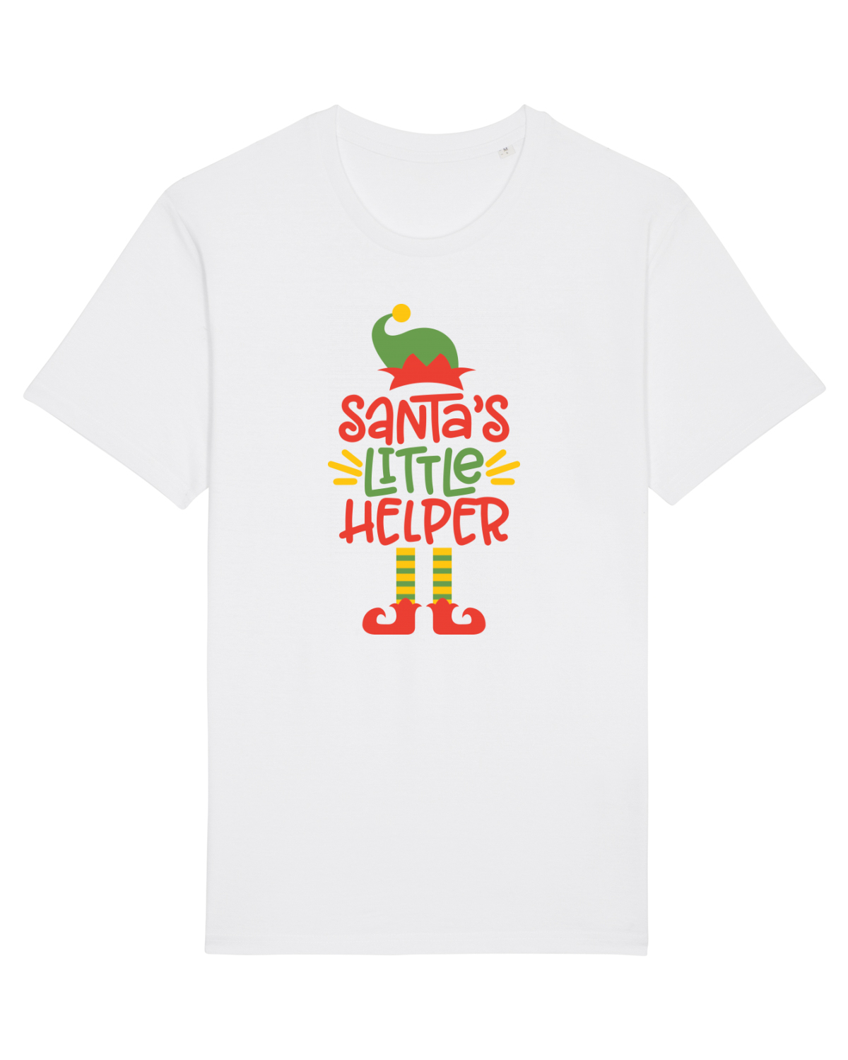 Tricou mânecă scurtă Unisex Rocker White