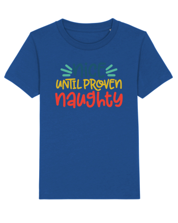 Nice Until Proven Naughty Majorelle Blue