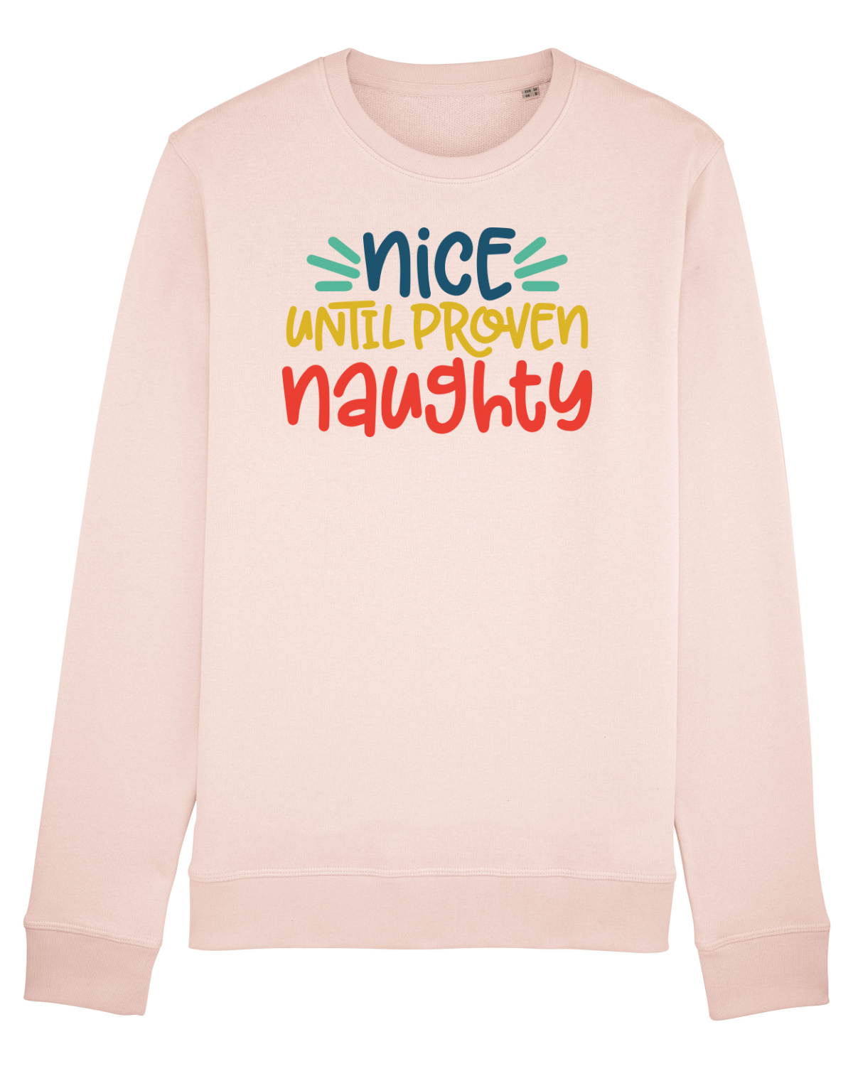Bluză mânecă lungă Unisex Rise Candy Pink
