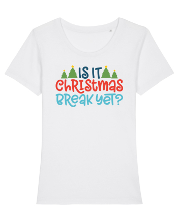 Christmas Break White