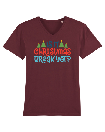 Christmas Break Burgundy