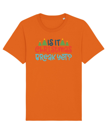 Christmas Break Bright Orange
