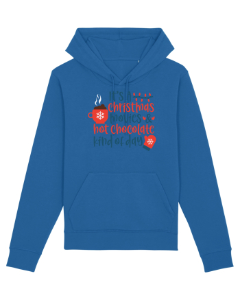 Its a Christmas Movies and Hot Cocoa Royal Blue