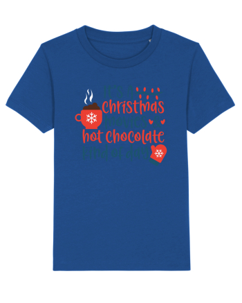Its a Christmas Movies and Hot Cocoa Majorelle Blue