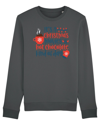 Its a Christmas Movies and Hot Cocoa Anthracite