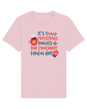 Its a Christmas Movies and Hot Cocoa Cotton Pink
