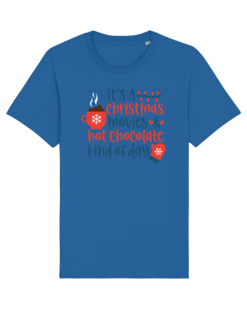 Its a Christmas Movies and Hot Cocoa Royal Blue