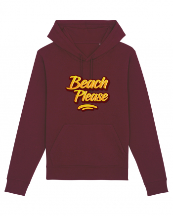 Beach Please 2 Burgundy