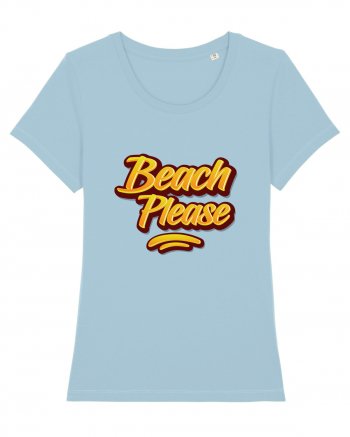 Beach Please 2 Sky Blue