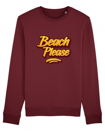 Beach Please 2 Burgundy