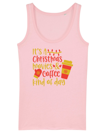 Xmas Coffee kind of Day Cotton Pink