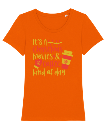 Xmas Coffee kind of Day Bright Orange