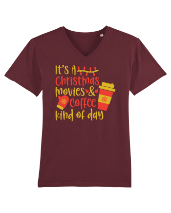 Xmas Coffee kind of Day Burgundy