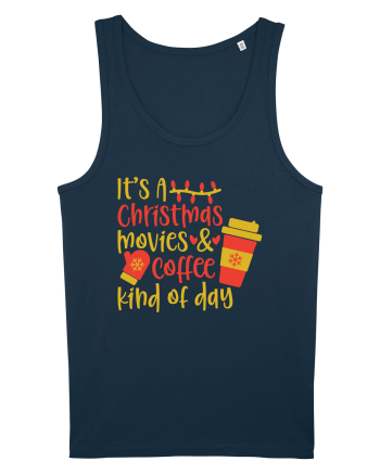 Xmas Coffee kind of Day Navy