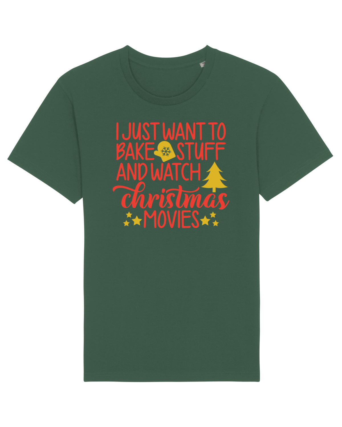 Tricou mânecă scurtă Unisex Rocker Bottle Green