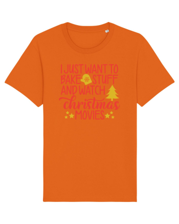 Bake Stuff and Watch Xmas Bright Orange
