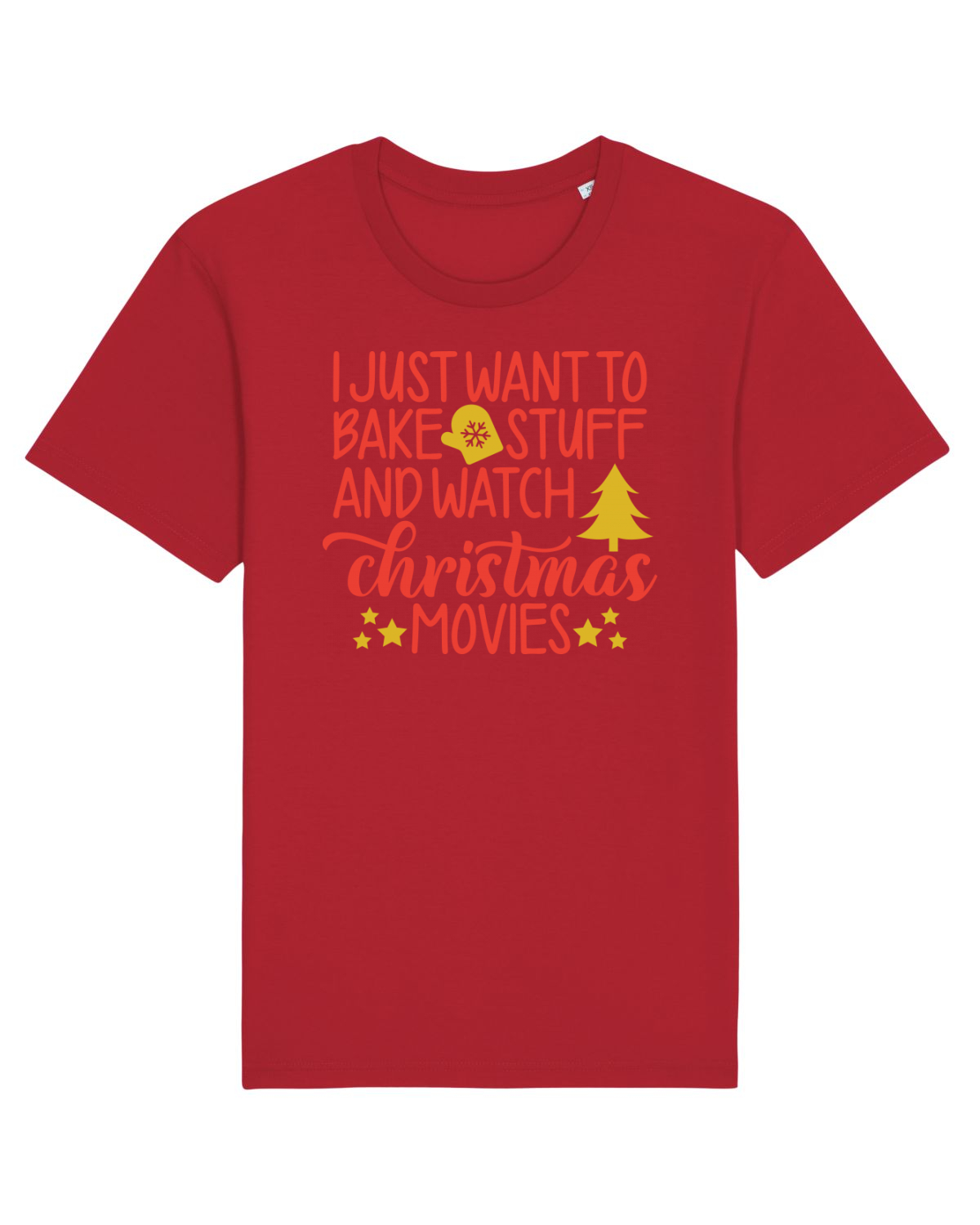 Tricou mânecă scurtă Unisex Rocker Red