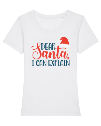 Dear Santa I can Explain White