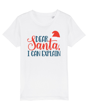 Dear Santa I can Explain White