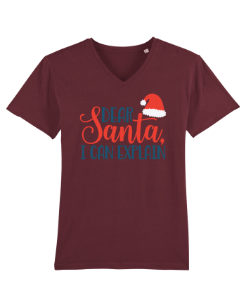 Dear Santa I can Explain Burgundy