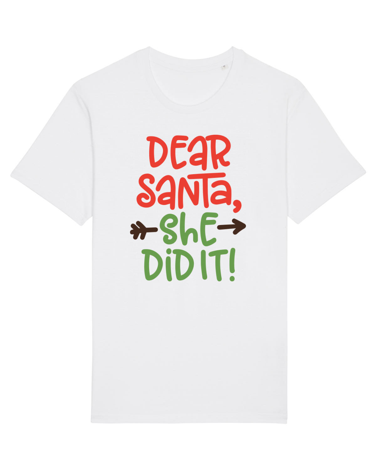 Tricou mânecă scurtă Unisex Rocker White