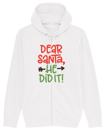 Dear Santa he did it White