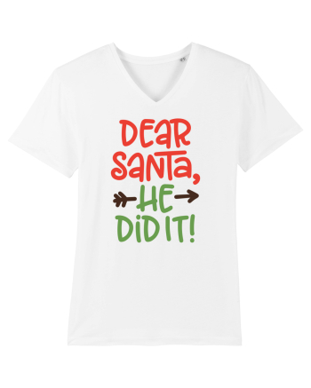 Dear Santa he did it White