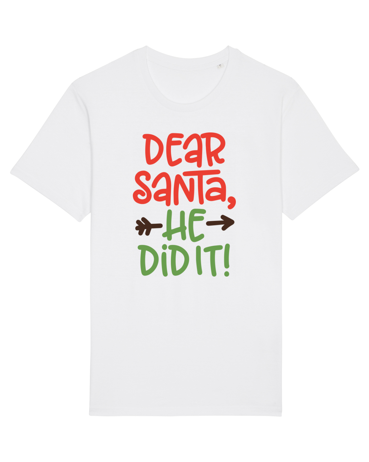 Tricou mânecă scurtă Unisex Rocker White