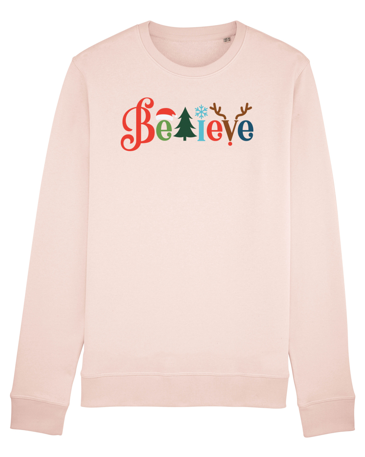 Bluză mânecă lungă Unisex Rise Candy Pink