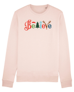 Believe Xmas Tree Bluză mânecă lungă Unisex Rise