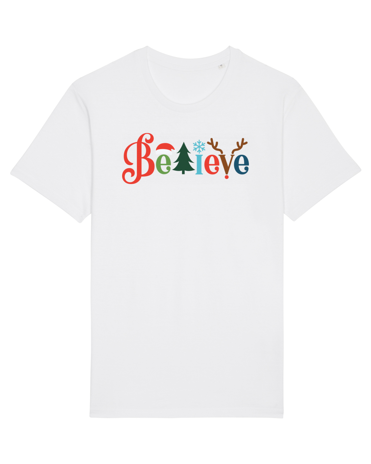 Tricou mânecă scurtă Unisex Rocker White