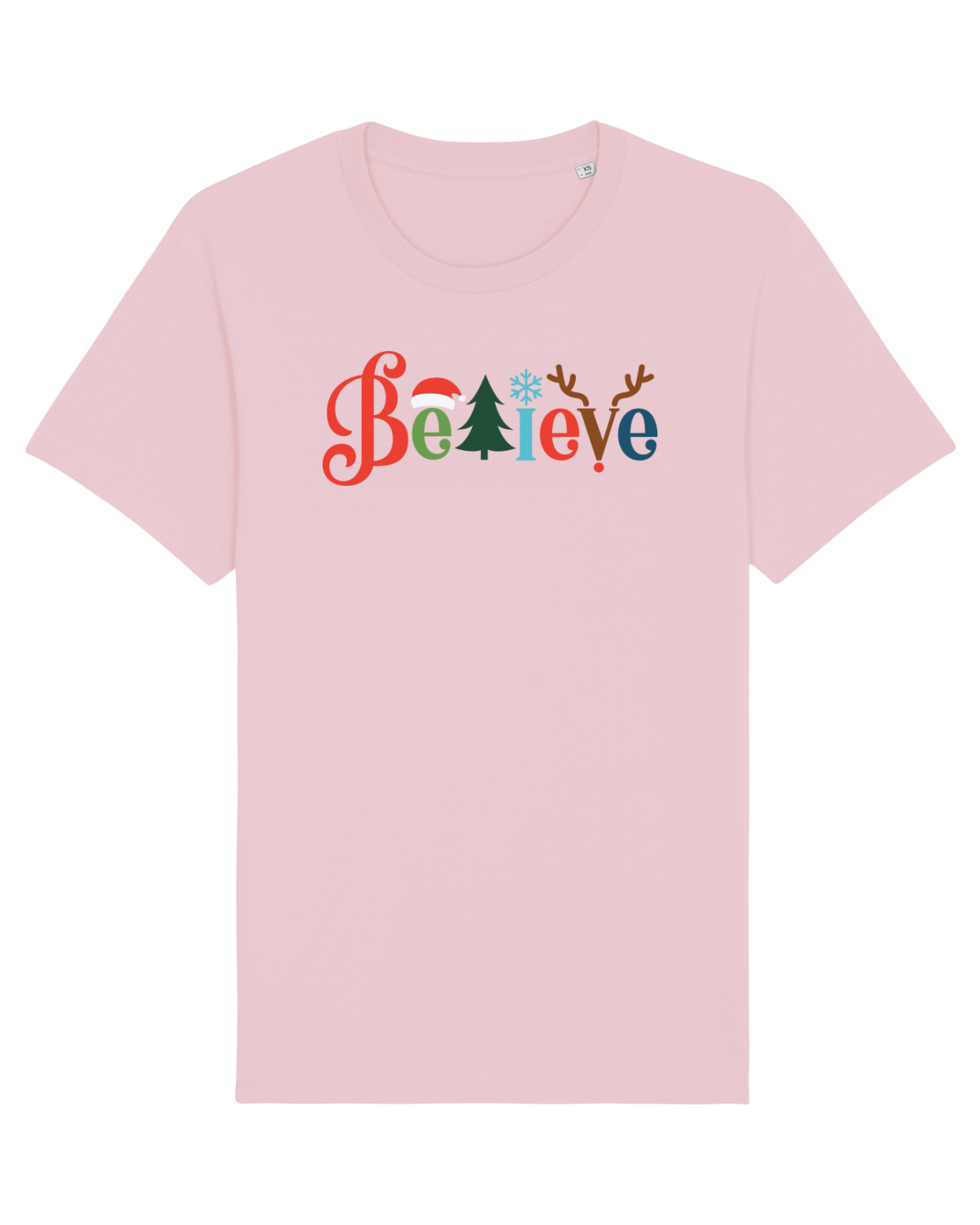 Tricou mânecă scurtă Unisex Rocker Cotton Pink