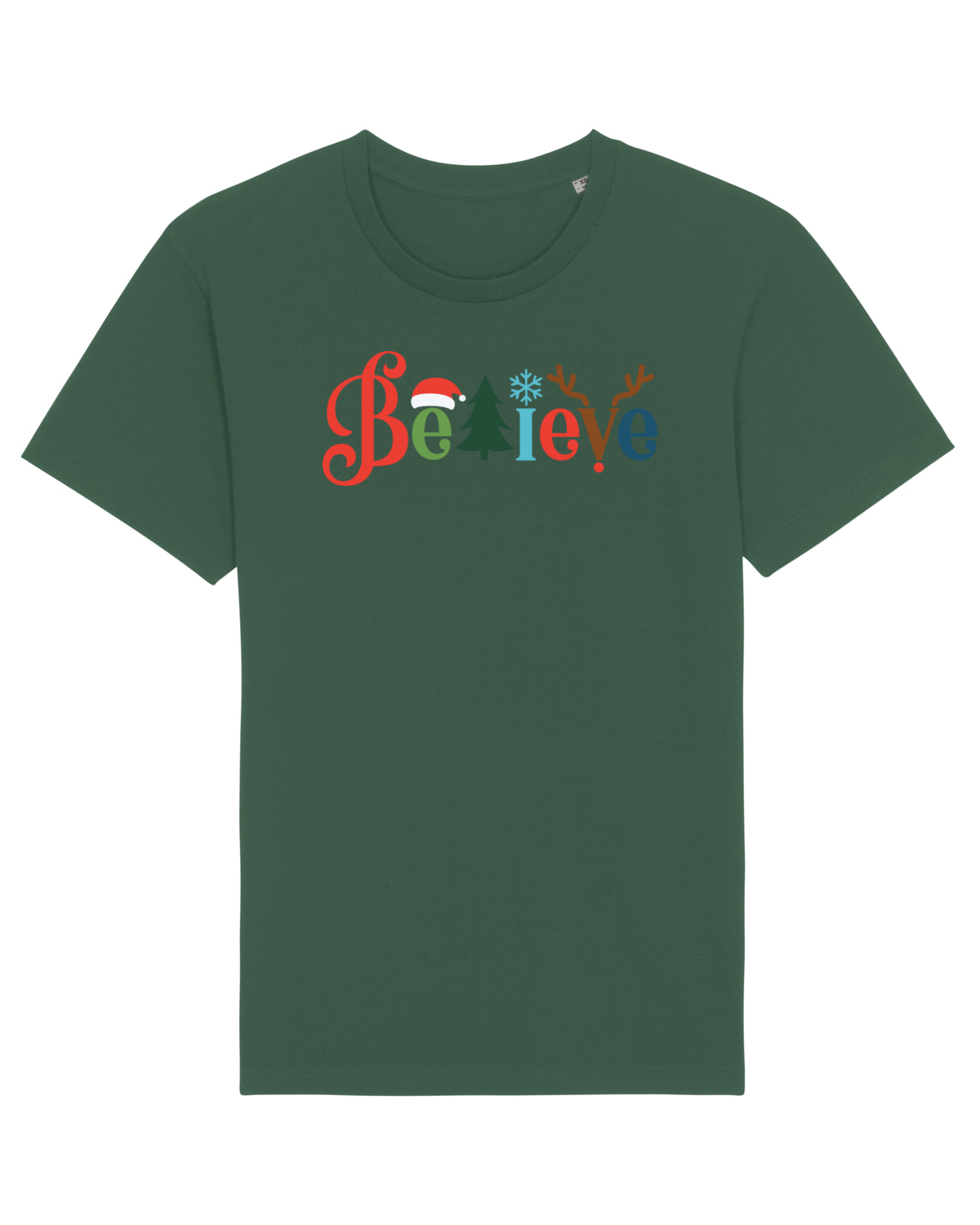 Tricou mânecă scurtă Unisex Rocker Bottle Green
