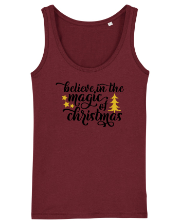 Believe in the magic of Xmas Burgundy