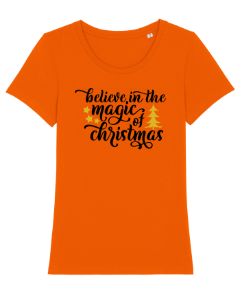 Believe in the magic of Xmas Bright Orange