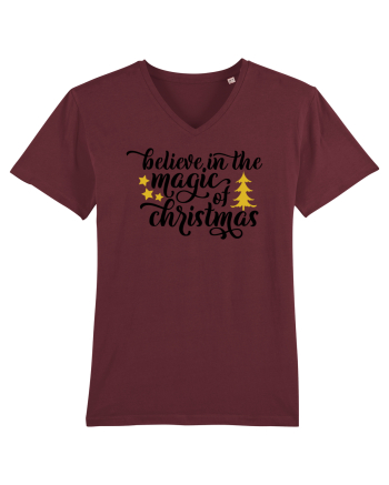 Believe in the magic of Xmas Burgundy