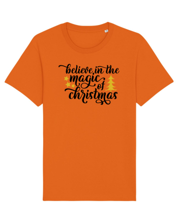Believe in the magic of Xmas Bright Orange