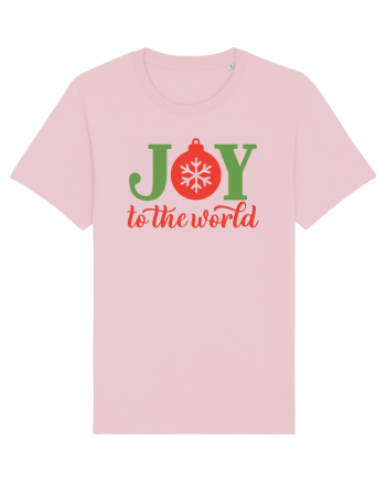 Joy to the World Cotton Pink