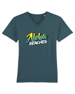 Aloha Beaches Tricou mânecă scurtă guler V Bărbat Presenter