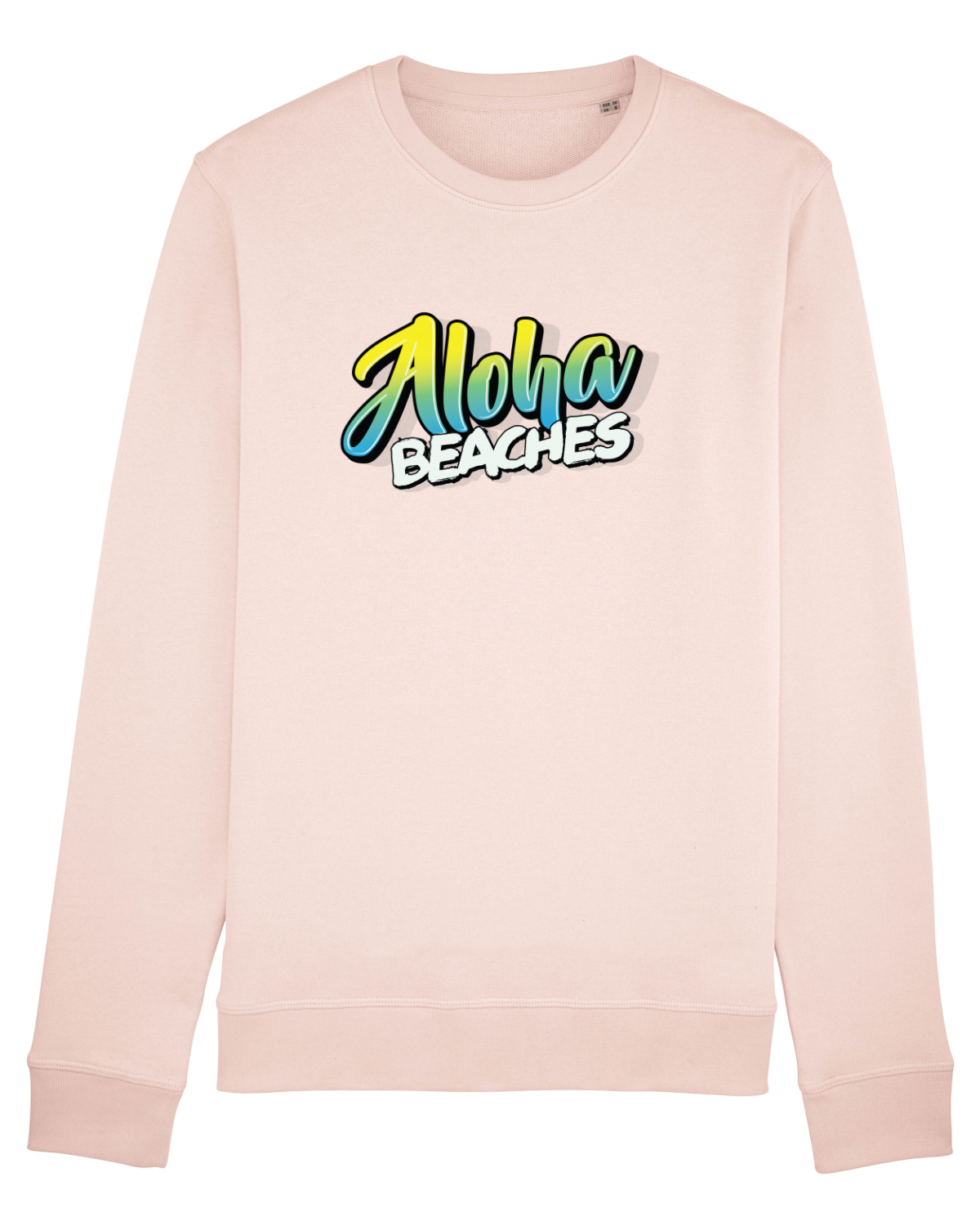 Bluză mânecă lungă Unisex Rise Candy Pink