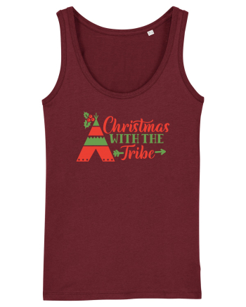 Christmas with the Tribe Burgundy