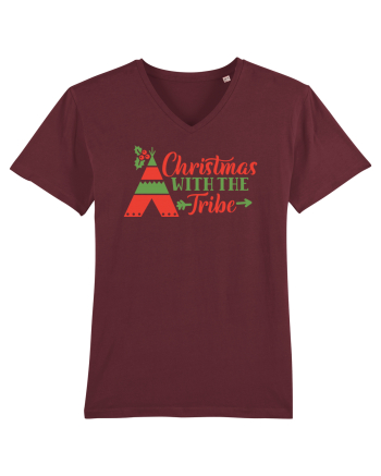 Christmas with the Tribe Burgundy