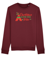 Christmas with the Tribe Bluză mânecă lungă Unisex Rise