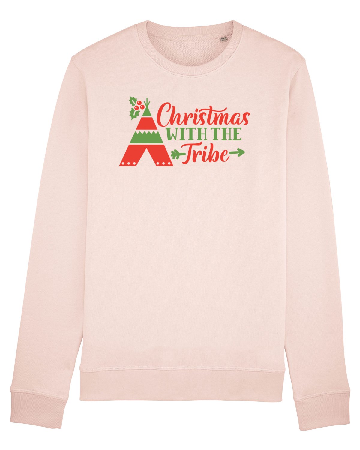 Bluză mânecă lungă Unisex Rise Candy Pink