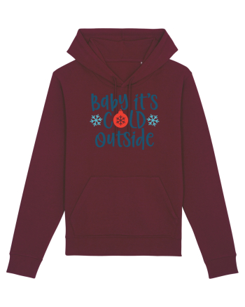 Baby Its Cold Outside Burgundy